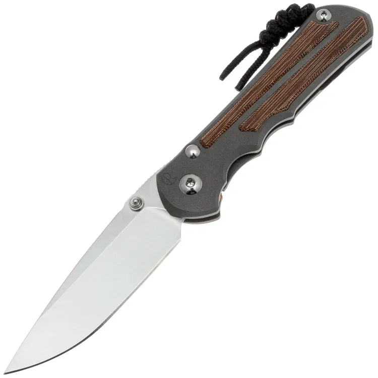 Нож Chris Reeve Large Inkosi Drop Point сталь Magnacut рукоять Titanium/Natural Micarta