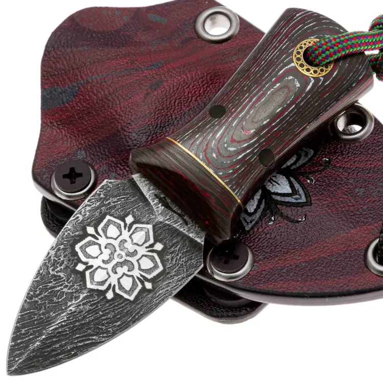 Нож Волчий Век Кинжальчик Custom Миньон-Самурай сталь S125V WA рукоять авторский карбон