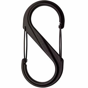 Карабин Nite Ize S-Biner Dual Carabiner Plastic #2 Black (SBP2-03-01BG)  (SBP2-03-01BG)