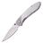 Нож BUCK Nobelman сталь 440A рукоять Stainless steel (0327SSS)