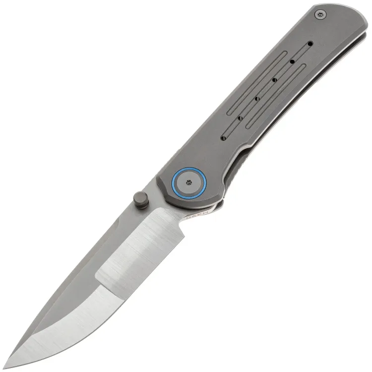Нож Maxace Peregrine II satin cталь M390 рукоять Gray Titanium
