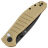 Нож Bestechman Goodboy black PVD сталь D2 рукоять Khaki G10 (BMK04E)