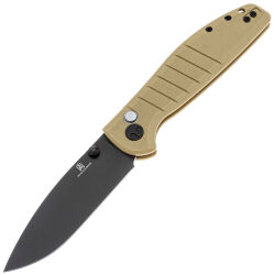 Нож Bestechman Goodboy Black DLC сталь D2 рукоять Khaki G10 (BMK04E)