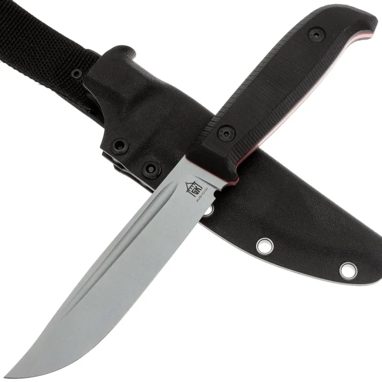 Нож Град Горький Пуукко сталь AUS-10Co рукоять Black G10