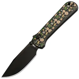Нож CJRB Bolt Christmas LE сталь AR-RPM9 рукоять Decked Halls G10