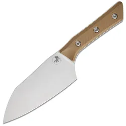 Нож кухонный Microtech 6" Santoku сталь M390MK рукоять Coyote Tan G10 (3200-10CE)