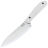 Нож T-Knife Canadian Kitchen Knife конвекс сталь VG-10 рукоять White G10