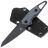 Нож Kizer Groom black сталь D2 рукоять Denim Micarta