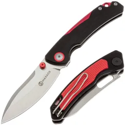 Нож Maxace Toucan cталь 10Cr15CoMoV рукоять Black G10/Red aluminium (OM05-2-A) Нож Maxace Toucan cталь 10Cr15CoMoV рукоять Black G10/Red aluminium (OM05-2-A)