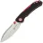 Нож Maxace Toucan cталь 10Cr15CoMoV рукоять Black G10/Red aluminium (OM05-2-A)