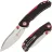 Нож Maxace Toucan cталь 10Cr15CoMoV рукоять Black G10/Red aluminium (OM05-2-A)