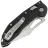 Нож Microtech M-Stitch Ram-Lok stonewash сталь M390MK рукоять Black Frag Aluminium