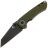 Нож Kizer Critical Mini Black сталь CPM-3V рукоять Green G10