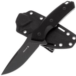 Нож Mr.Blade Hellcat Covert blackwash сталь AUS-8 рукоять Black G10