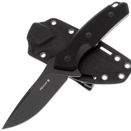 Нож Mr.Blade Hellcat Covert blackwash сталь AUS-8 рукоять Black G10