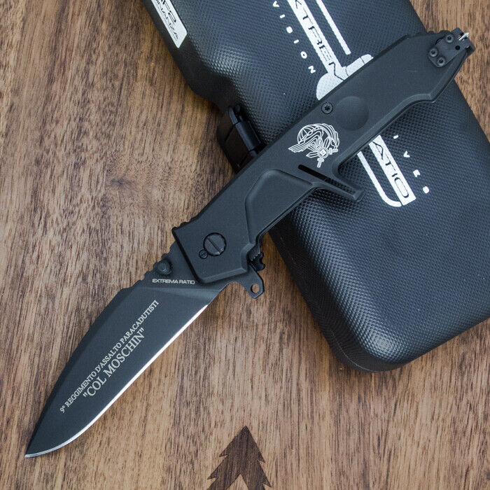 Нож Extrema Ratio MF2 Col Moschin сталь N690Co рукоять Black Aluminium (EX/133MF2COLMOS)