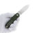 Нож SHOOZIZ HAN309 satin сталь D2 рукоять Green Micarta