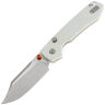 Нож Vosteed Raccoon Bowie TLL satin сталь 14C28N рукоять White G10