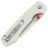 Нож Vosteed Raccoon Bowie TLL satin сталь 14C28N рукоять White G10