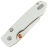 Нож Vosteed Raccoon Bowie TLL satin сталь 14C28N рукоять White G10