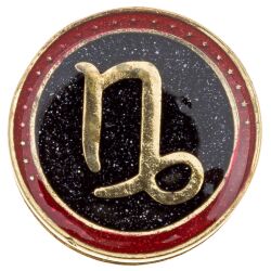 Бусина темлячная byMordor Знак зодиака Козерог