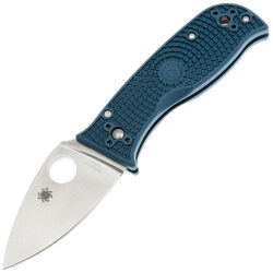 Нож Spyderco Lil Temperance 3 сталь K390 рукоять Blue FRN (C69PBL3K390)
