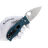 Нож Spyderco Lil Temperance 3 сталь K390 рукоять Blue FRN (C69PBL3K390)