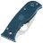 Нож Spyderco Lil Temperance 3 сталь K390 рукоять Blue FRN (C69PBL3K390)