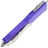 Нож Microtech Ultratech T/E Serrated stonewash сталь M390 рукоять Purple Aluminium (123-12PU)