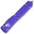Нож Microtech Ultratech T/E Serrated stonewash сталь M390 рукоять Purple Aluminium (123-12PU)