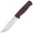 Нож Owl Knife Hoot сталь N690 рукоять черно-оранжевая G10