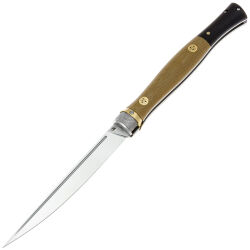 Нож Reptilian Кабальеро-01 Limited сталь D2 рукоять Brown micarta/G10