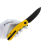 Нож Petrified Fish WaterSpout black PVD сталь 14C28N рукоять Yellow G10