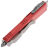 Нож Microtech UTX-85 T/E apocalyptic сталь M390 рукоять Red Aluminum (233-10APRD)