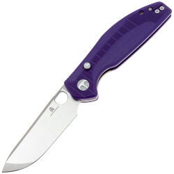 Нож Bestechman Angry Owl satin сталь D2 рукоять Purple G10 (BMK12E-1)