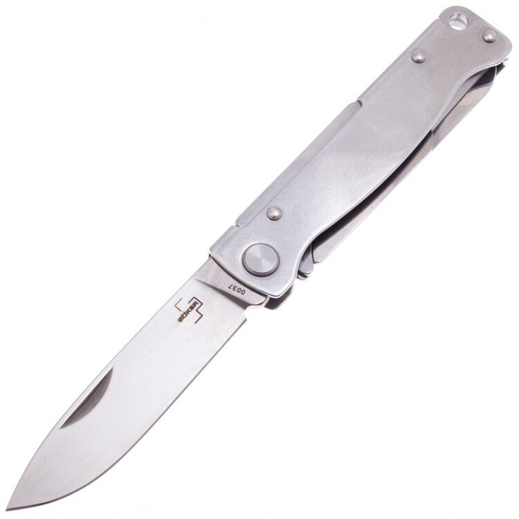 Складной нож Boker Plus Atlas Multi сталь 12С27, рукоять сталь