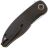 Нож Petrified Fish Simum satin сталь K110 рукоять Black Micarta