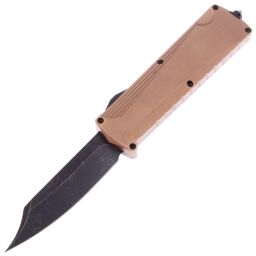 Нож Daggerr Кощей Боуи blackwash сталь D2 рукоять Bronze Aluminium