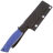 Нож Owl Knife Canadian-S сталь N690 рукоять микарта Джинс фиолетовая