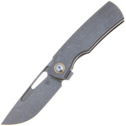 Нож Mocenary Knives MK-06 stonewash сталь CPM-20CV рукоять Gray Titanium