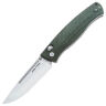 Нож Real Steel Pathfinder Scandi сталь 14C28N рукоять Green Micarta (7851G)