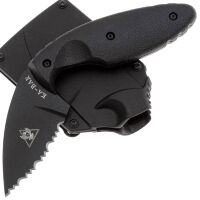Нож Ka-Bar TDI Law Enforcement Knife Serrated сталь AUS-8A рукоять Black Zytel