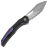 Нож WE Knife Ignio сталь Hakkapella Damasteel рукоять Black Titanium (WE22042B-DS1)