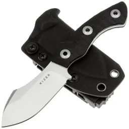 Нож Kizer Rook satin сталь AEB-L рукоять Black G10
