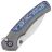 Нож WE Knife Ziffius satin сталь CPM-20CV рукоять Gray Ti/Flamed Ti (WE22024D-4)