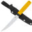 Нож филейный Owl Knife F130 сталь N690 рукоять желтый G10