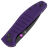 Нож Bestechman Goodboy black PVD сталь D2 рукоять Purple G10 (BMK04F)