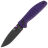 Нож Bestechman Goodboy black PVD сталь D2 рукоять Purple G10 (BMK04F)