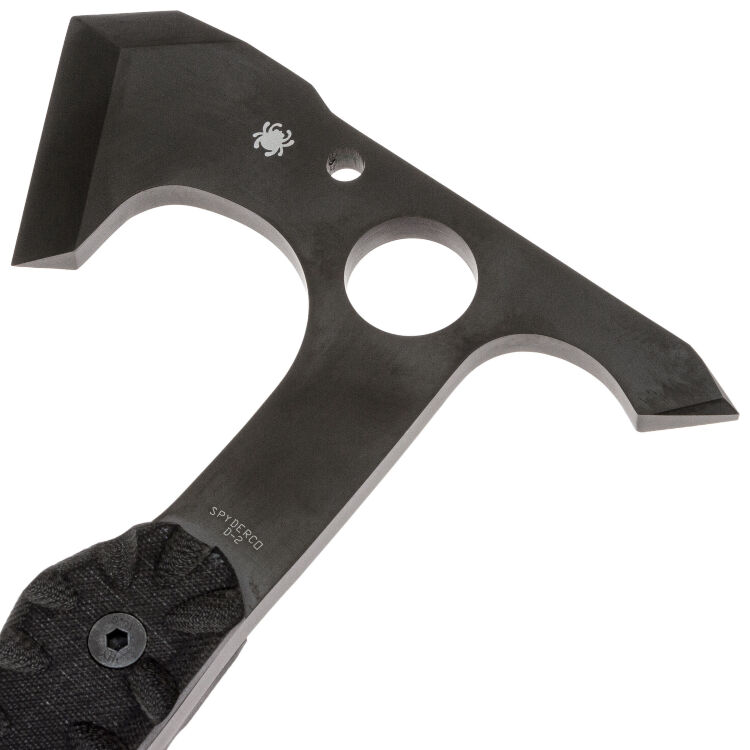 Топор Spyderco Warrior Hawk сталь D2 рукоять Black G10 (H03)