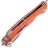 Нож Daggerr Yakuza DL stonewash сталь 8Cr14MoV рукоять Orange FRN